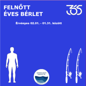 FELNŐTT ÉVES BÉRLET