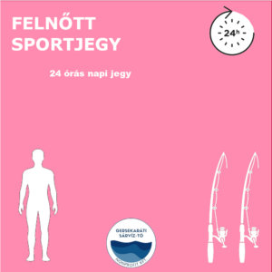 FELNŐTT SPORTJEGY - 24 órás napijegy