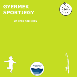 GYERMEK SPORTJEGY - 24 órás napijegy