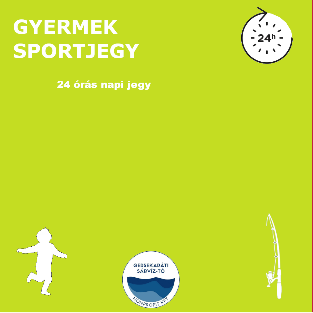 GYERMEK SPORTJEGY - 24 órás napijegy