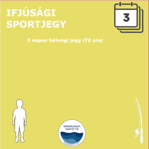 IFJÚSÁGI SPORTJEGY - 3 napos hétvégi jegy