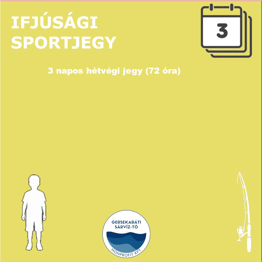 IFJÚSÁGI SPORTJEGY - 3 napos hétvégi jegy